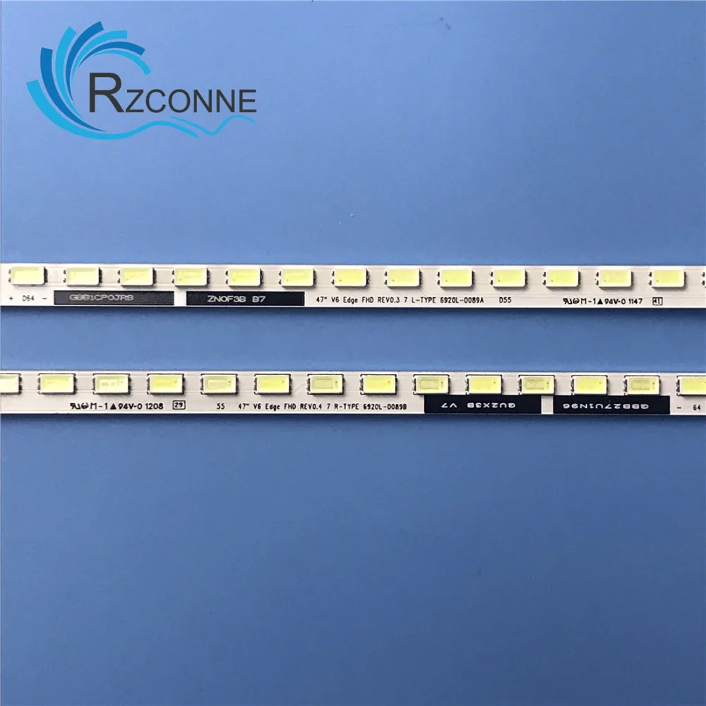 Светодиодный Подсветка полосы для LG4" V6 край FHD ТВ 47E92RD 47E82RD 47LW6500 LC470EUN 3660L-0369A 6920L-0089A 6920L-0089B 3660L-0369B