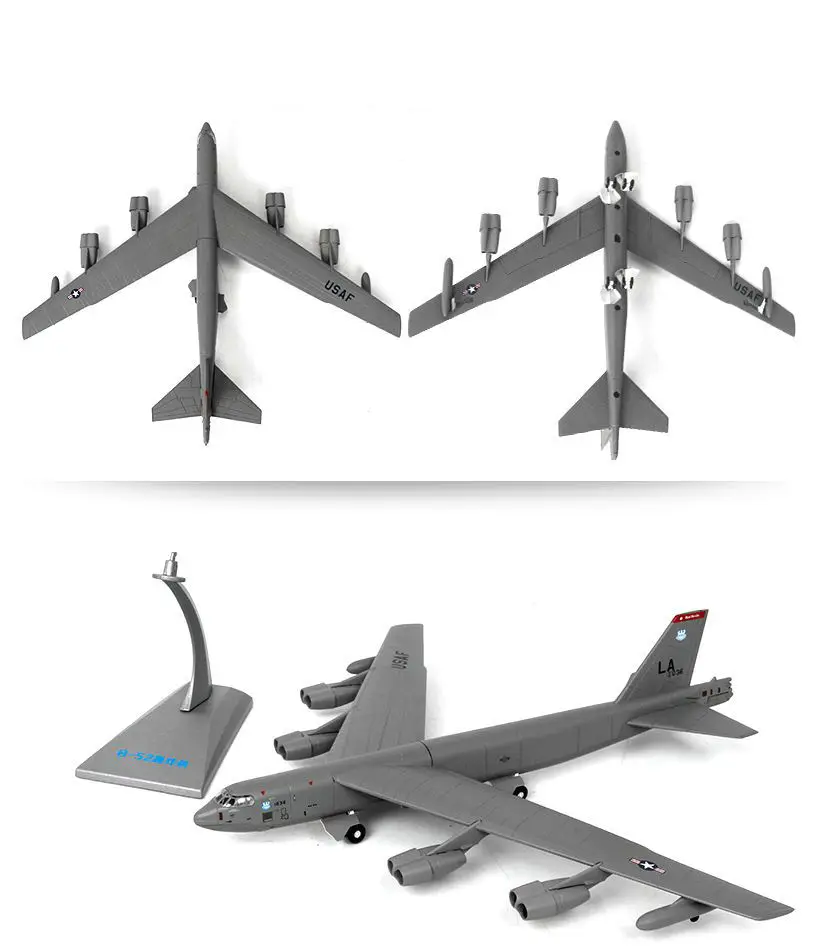 Модель самолета B52 стратосферная дальняя дальность, модель бомбардировщика, модель истребителя, украшения