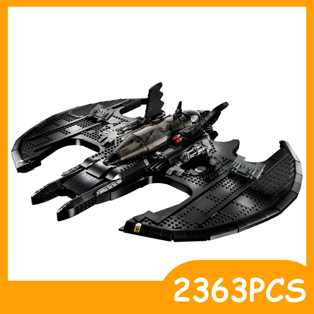 

Newly 2363PCS DC Superhero Movie Series Batwing Model Kit Building Blocks Bricks Compatible with 76161 Toys Kids Christmas Gifts