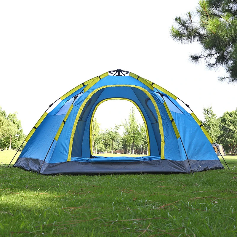 Outdoor Fishing Automatic Tent Camping Garden Picnic Set Hunting Roof Tent Tabernacle Beach Windbreak Fiberglass Pole (6)