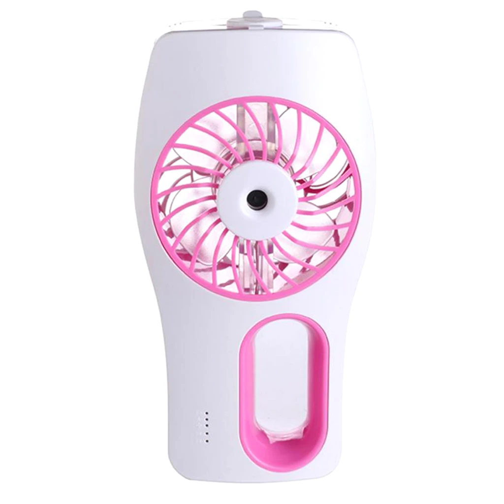 Mini Handheld USB Misting Fan Portable Water Spray Cooling Fan For Home