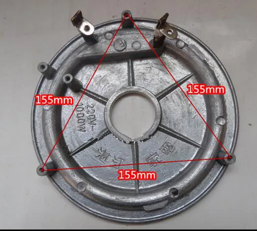 220V 1000W части рисоварки круглая нагревательная пластина катушка 155X155X155 мм