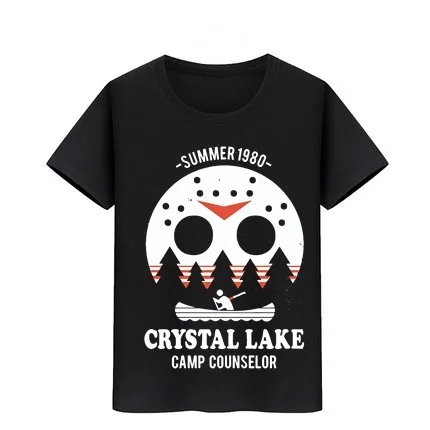 

kids T-shirt Summer Crystal Lake Camp Counselor TShirt Boy Girl T shirts Children tops tee Friday Jason Horror 13Th Teeshirts