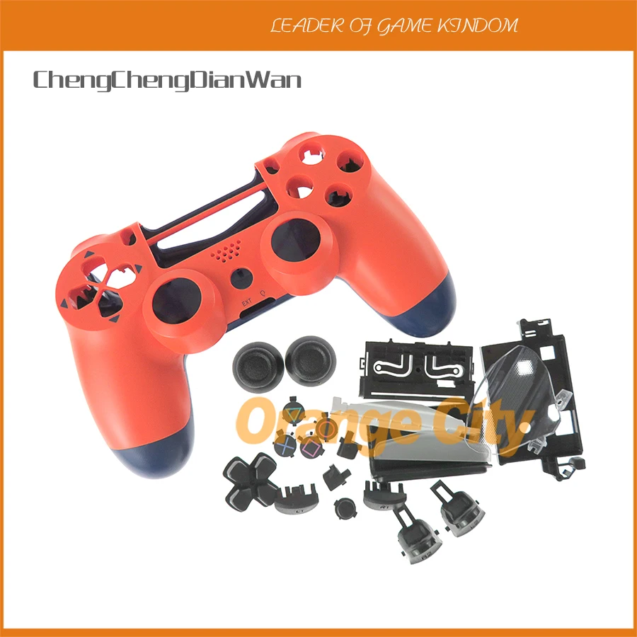 8 шт для PS4 PRO 4 0 корпус OEM крышка чехла наборы кнопок Замена Pro Slim JDS040 JDM 040
