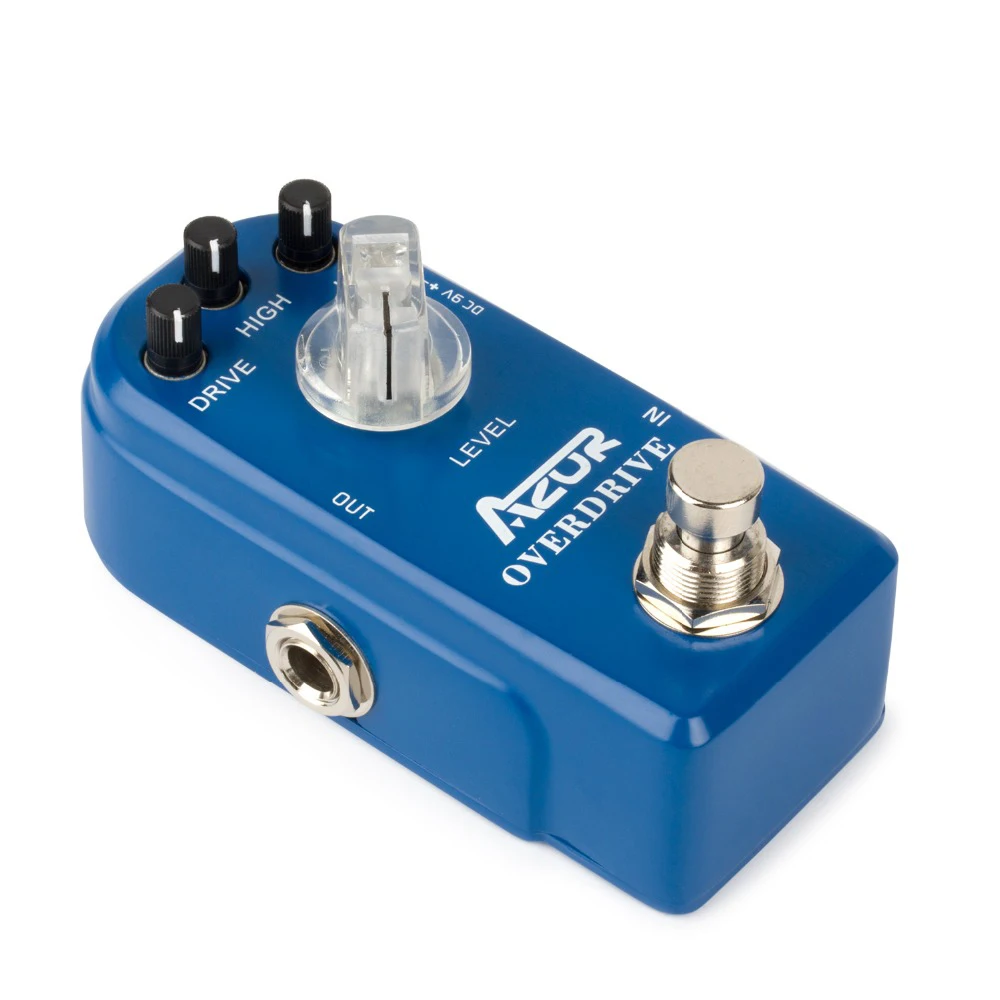 AP-308 винтажная педаль для гитарного эффекта овердрайв для гитары ra Overdrive Booster высокомощная трубка для перегрузки гитары Aaccessories