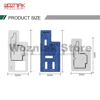 

BSTE 3D Reballing Steel Mesh for IPHONE X/XS/XR/XSMAX Repair Template MINI BGA Main Board Maintenance Table