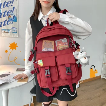

New Waterproof nylon Women Backpack Female High quality Schoolbag for Teenage girl Travel backpack large capacity Mochila
