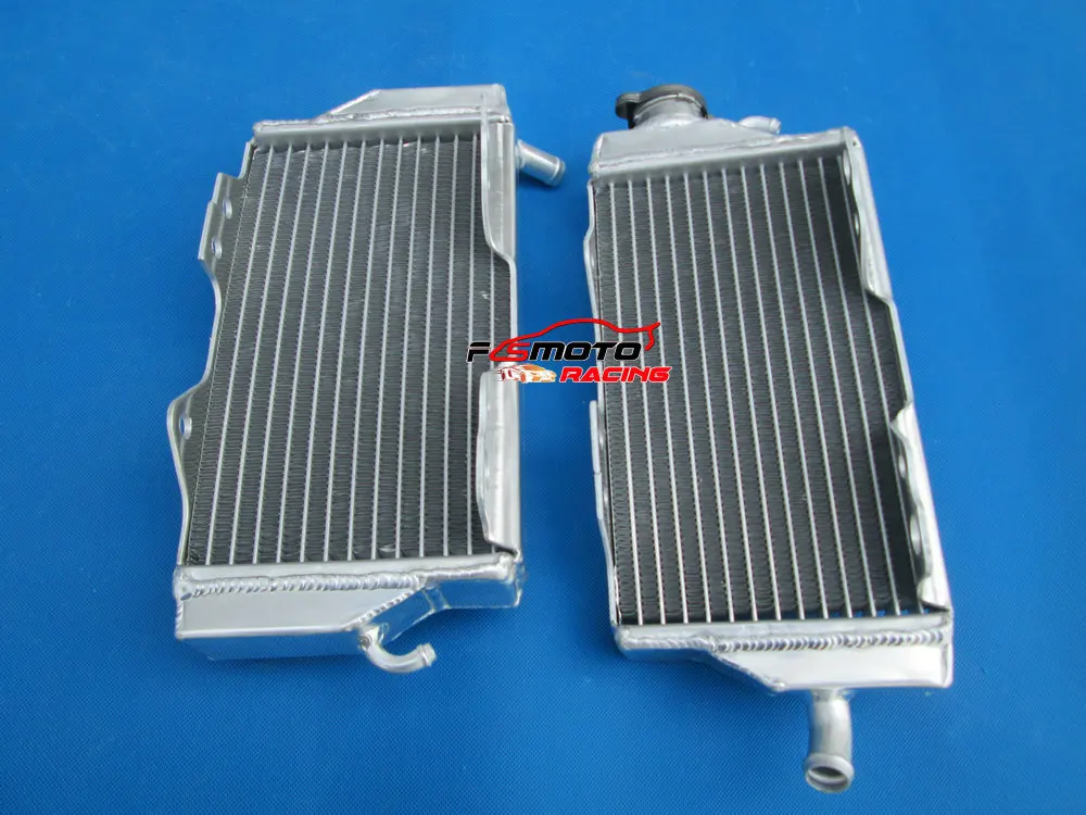 L& R пригодный для Honda CR 125 R CR125R CR125 2-х тактный двигатель 2004 04 алюминиевый радиатор для гоночного автомобиля