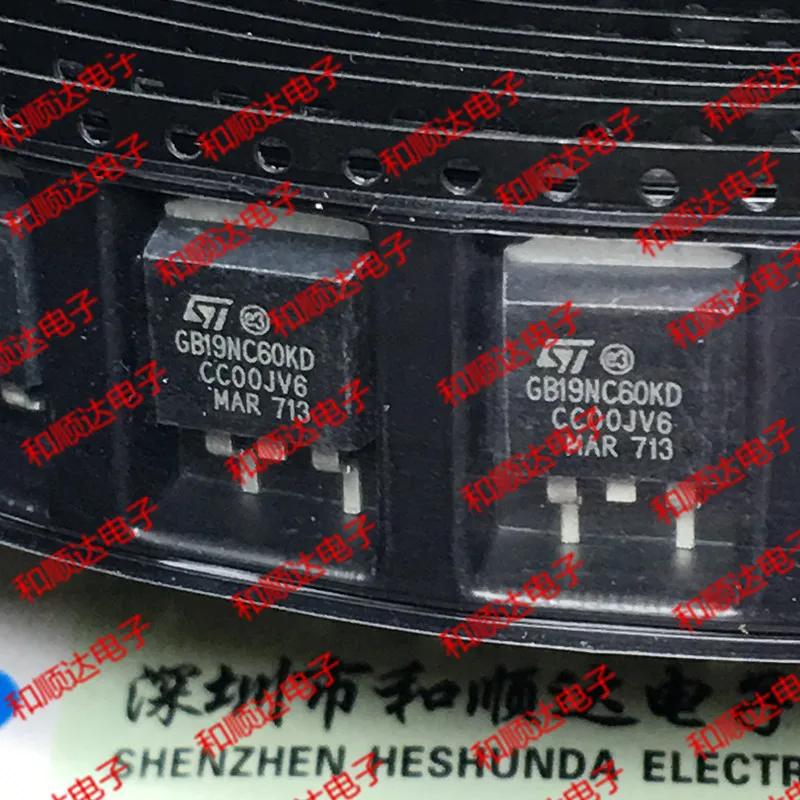 /5 шт./GB19NC60KD STGB19NC60KD TO-263
