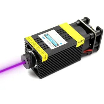 

oxlasers Focusable 500mW 405nm Purple Laser Module for 3D Printer UV Laser Head for CNC Engraving