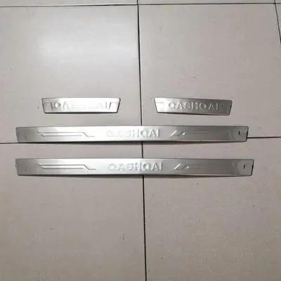 

For Nissan QASHQAI 2008 to 2012 J10 LED Welcome Pedal Scuff Plate Door Sill Cover car styling auto accessories