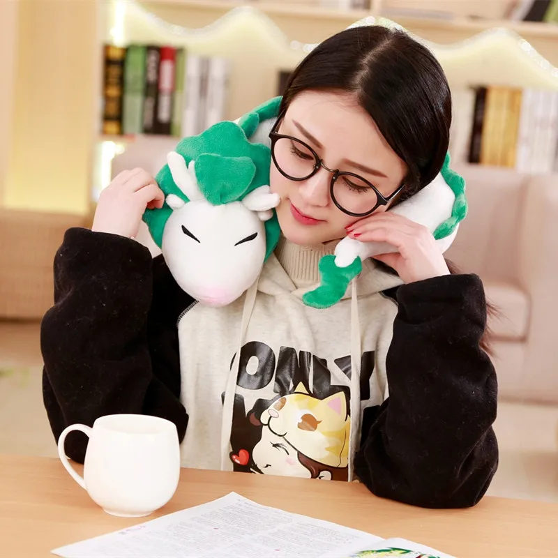 Модная мультяшная Аниме Миядзаки Хаяо из мультфильма Haku Милая U образная кукла