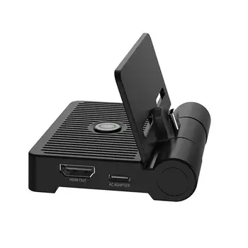 

Folding HDMI Video Converter Base Cradle USB Type-C Charge Dock for NS Switch Folding Base Games Accessory