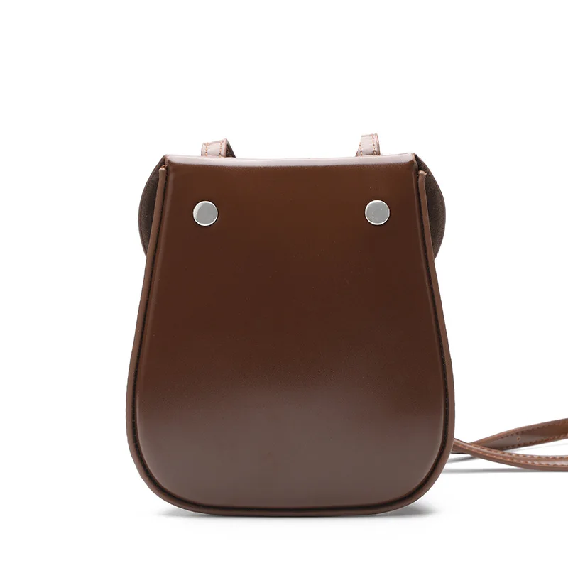 

Korean Series Autumn And Winter Retro PU Shoulder Bag 2018 Versatile Shoulder Women's Bag Saddle Fashion Mobile Phone Bag