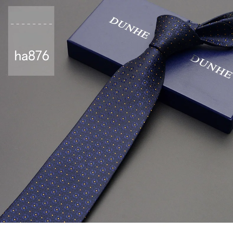 Высокое качество новые модные галстуки для мужчин бизнес 8 см шелковый галстук свадебные галстуки для мужчин дизайнерский бренд с подарочной коробкой цветочный узор