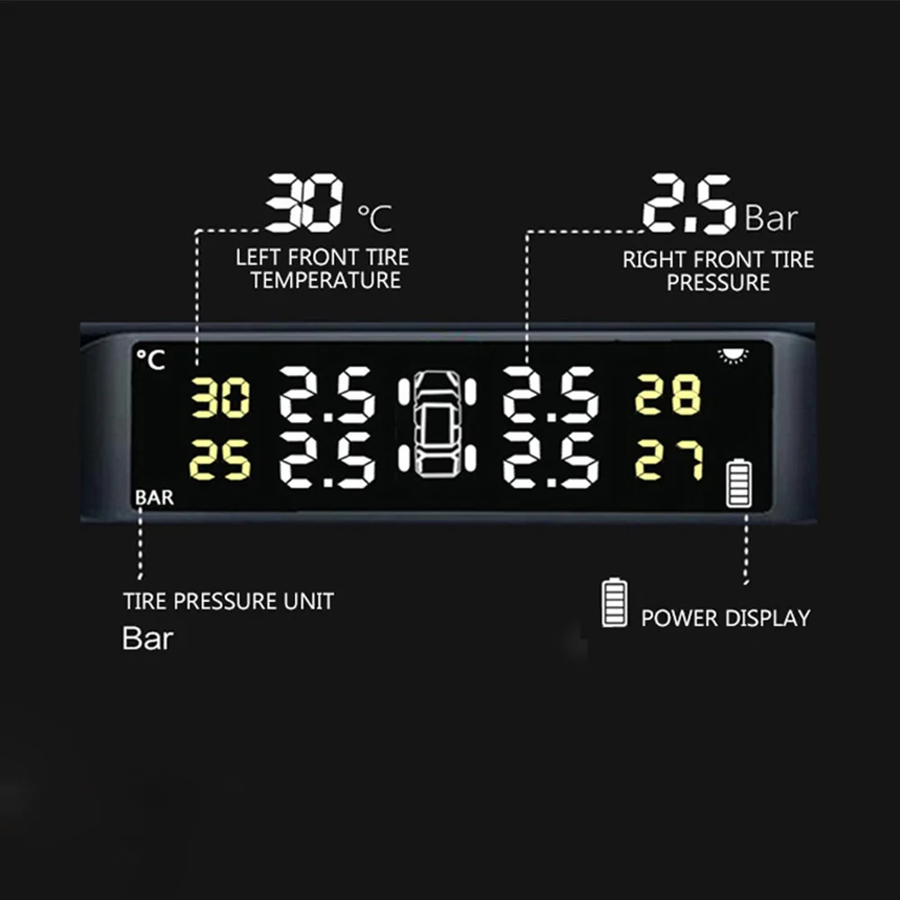 ¾翭 TPMS Ÿ̾ з ͸ ý,  LCD ÷, ܺ Ÿ̾ з , ڵ  溸 ý