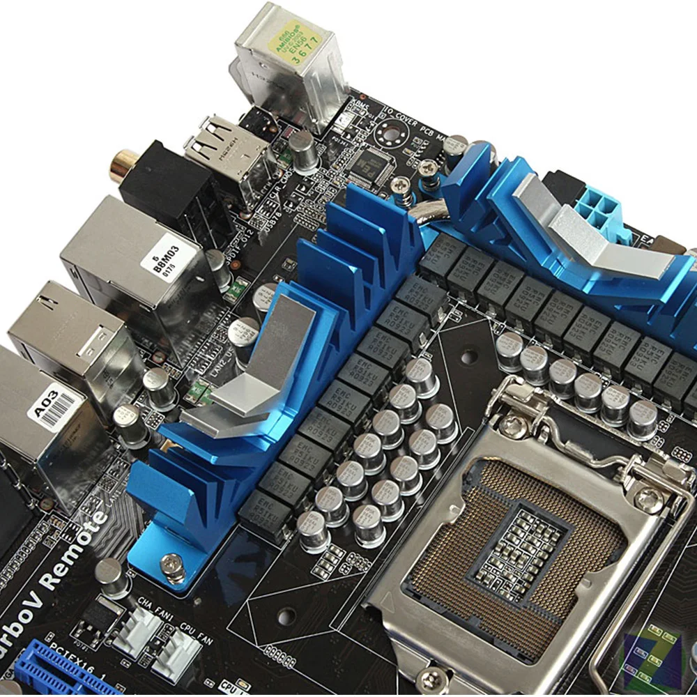 Оригинальная б/у настольная Материнская плата Intel P55 Asus P7P55D Deluxe Socket LGA 1155 Core i7/Core i5 DDR3 16G ATX