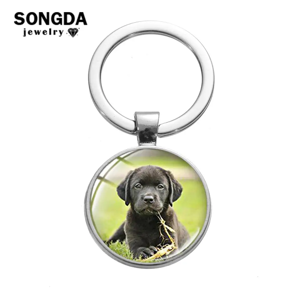 SONGDA брелок для ключей с изображением собаки милое животное ювелирное изделие