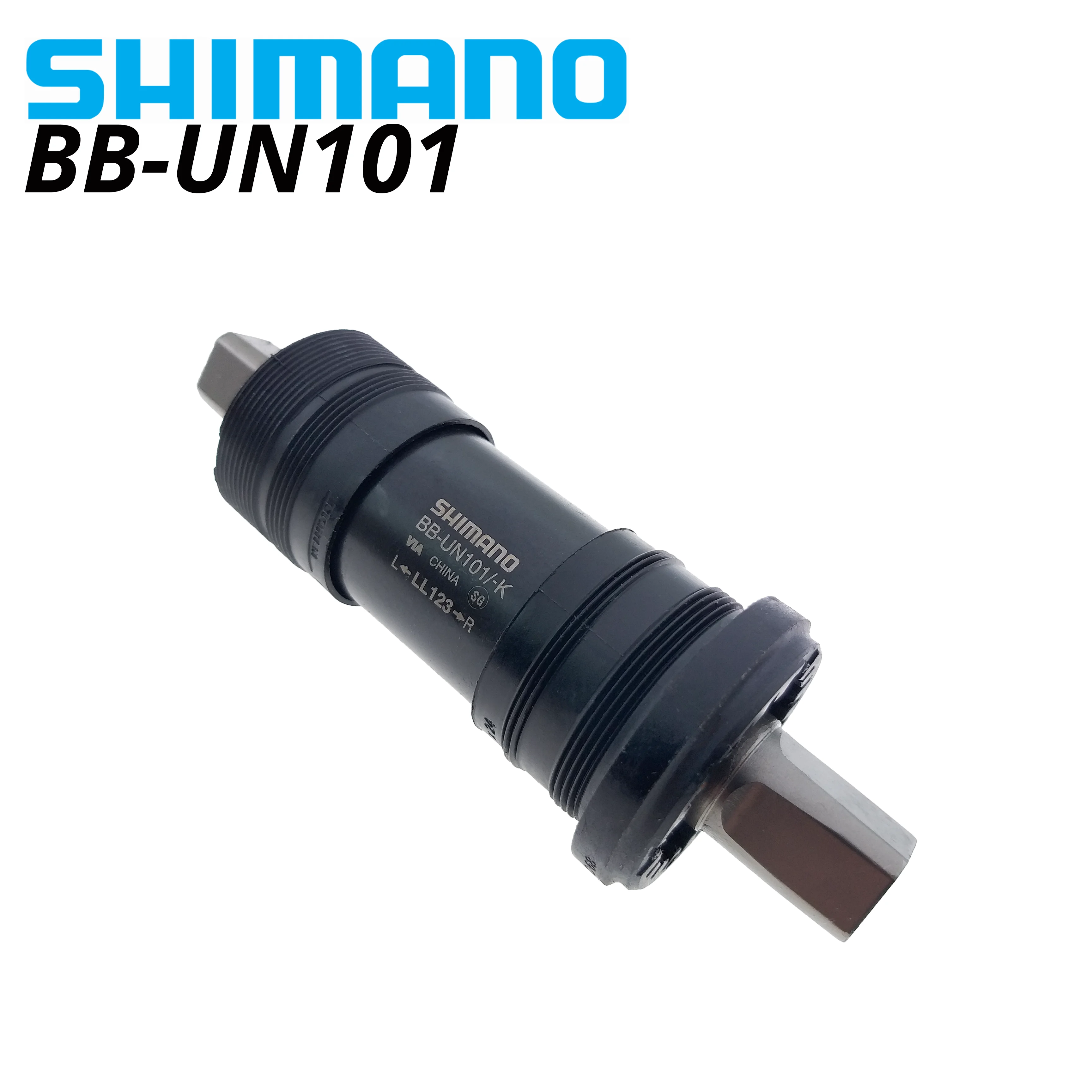 Shimano BB UN101 Mountain Vierkante Type Fiets Trapas Mtb Bb UN101 Voor  Kettingwiel Crankstel Spline Standaard Structuur|Bottom Brackets| -  AliExpress