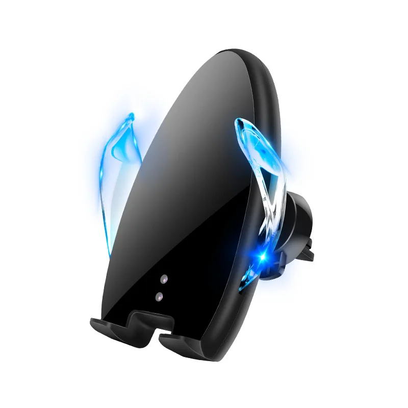 

New Style Infrared Car Mounted Wireless Charger Internal Multi-Gear Linkage with Air Outlet And Dashboard Holder Manufacturers D