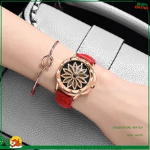 Магнитные часы Женские Звездные в Корейском стиле Простые Модные Стильные ленивые сетчатые красные trill как у женщин стиль сетчатый ремень