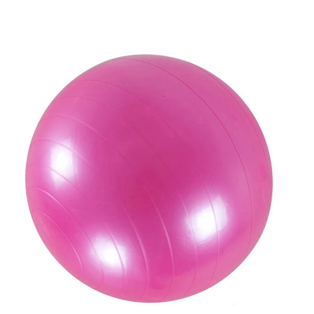 45/55/65/75/85cm йога мяч не лопающийся упражнения Аэробные Фитнес тренировки стабильности баланс Йога Тренировка Пилатес YS-BUY - Цвет: pink 45cm With-acces