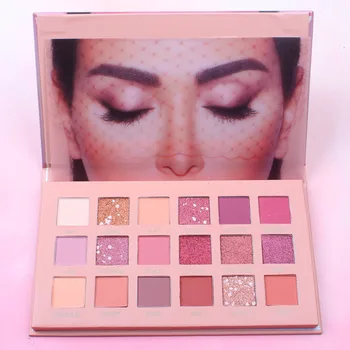 

18 Color Nude Shining Eyeshadow Pearlescent Makeup Pigment Eye Shadow Pallete Waterproof Cosmetics Eye Shadow Shimmer