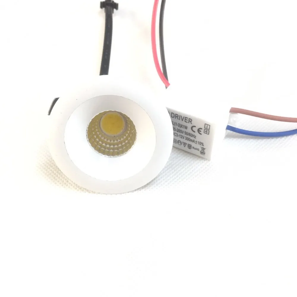 10 единиц 3 W светодиодный мини Einbauleuchte круглым verstellbarer пятно Deckenlampe 220 V светодиодный-Schrankleuchte