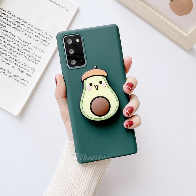 Cartoon Phone Holder Case For OPPO A9 A5 2020 A92 A52 A72 A91 A11X A1K Find X2 F11 Pro A7 Cover Soft Silicone TPU Stand Case