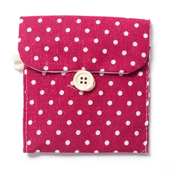 

Girl Cotton Diaper Sanitary Napkin Package Bag Cotton and linen Storage Organizer Sanitary Napkin Sanitary Pad Bag 1 Piece