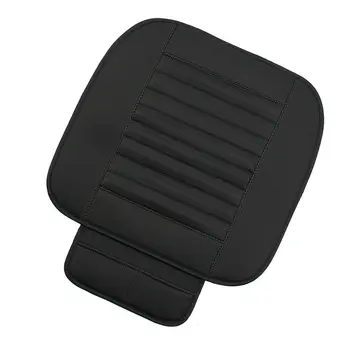 

Breathable PU Leather Bamboo Car Seat Cover Pad Car Front Chair Protection Cushion Mat Four Seasons For Bus Van SUV Motorhome