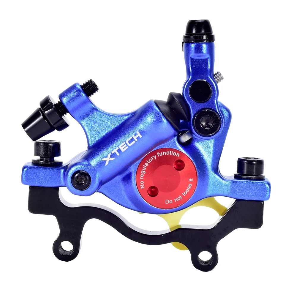 ZOOM MTB красочные велосипедные линии Тяговая гидравлическая Дисковая тормозная Горная дорога велосипед гидравлическое масло передний и задний дисковый тормоз набор в цветах радуги