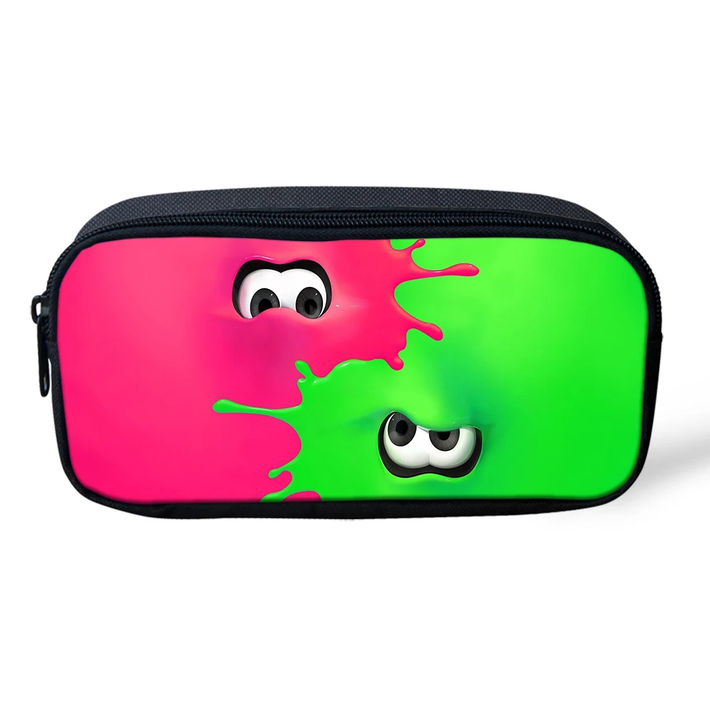 CDGX1166K Игра Splatoon 2 студентов школьный рюкзак, набор/3 шт. для мальчиков и девочек мультфильм красочный книжный мешок детский блокнот сумка рюкзак Прямая поставка - Цвет: CDGX1166K
