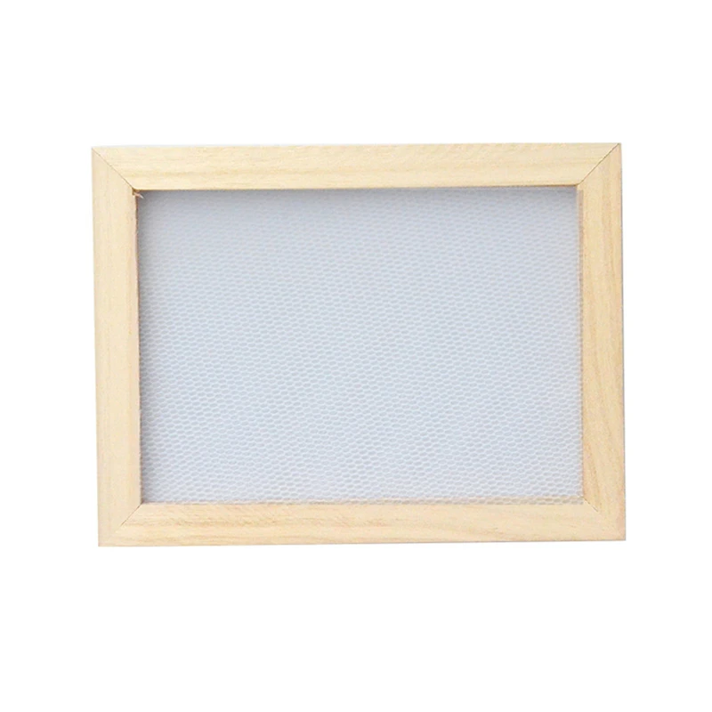 Multi Size Paper Making Mould Frame DIY Papermaking Paper Making Screen Learning Wood Handcraft Gift Wooden Mesh Mold 