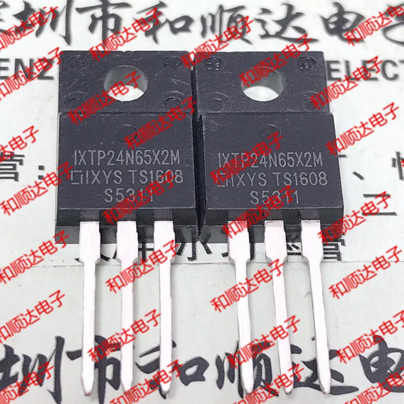 10 шт./лот IXTP24N65X2M спот TO-220F 650V 8.5A