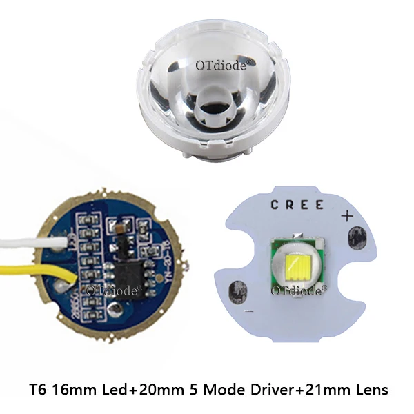 ตัวเลือกสินค้า LED T6 10W แสงขาว 20มม. ประหยัดพลังงาน