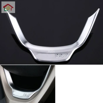 

Car Styling Interior Steering Wheel Cover Trim Sticker ABS Chrome Decoration For Jeep Cherokee For Jeep Grand Cherokee 2010-2018