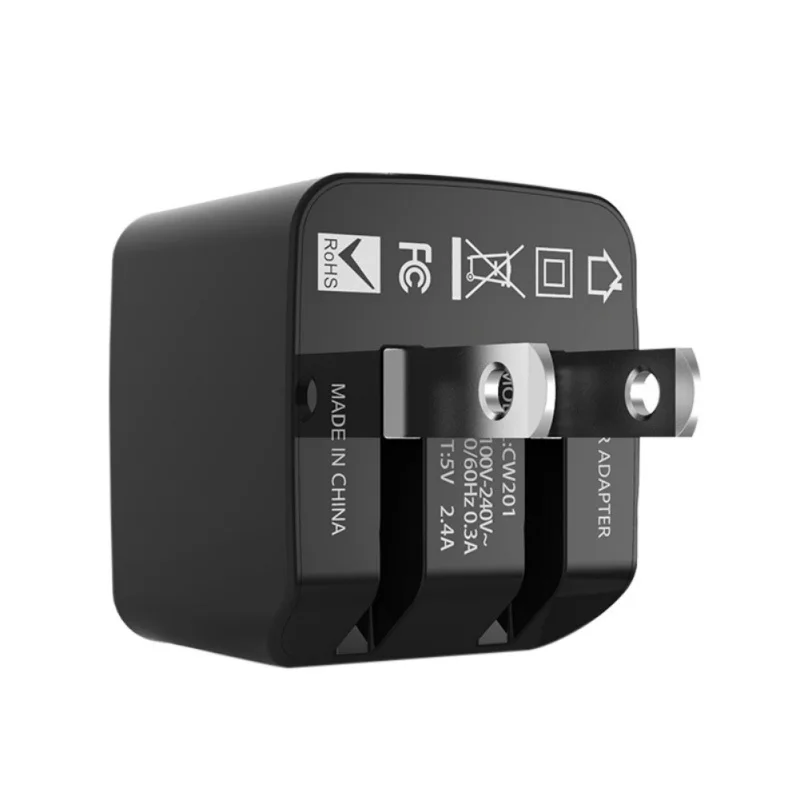 5V 2.4A двойной usb порт зарядное устройство складной разъем Chargi карта памяти