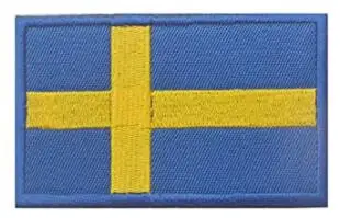 Sweden США Европа Великобритания Германия Франция Италия Испания Россия Нидерланды Швейцария Финляндия Норвегия Швеция Португалия Польша Украина ЕС патч - Цвет: Sweden
