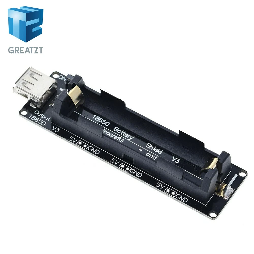 ESP32 ESP32S для Wemos Raspberry Pi 18650 плата зарядки аккумулятора V3 Micro USB порт Type A 0.5A