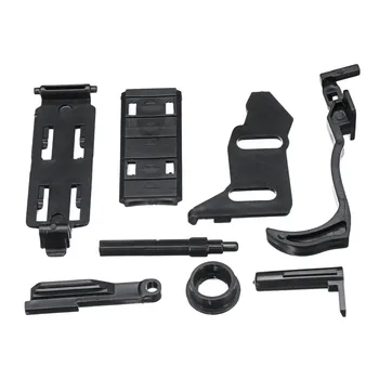 

8pcs Black Plastic Gel Parts for Desert Eagle Water Gel Ball Blasting Toy Gu n Replacement Accessories Gel Kit