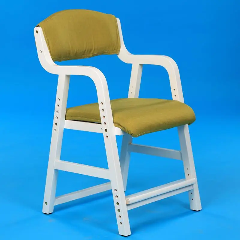 Регулируемое подъемное детское сиденье из цельного дерева, детское кресло для учебы, стул с спинкой, стул для начальной школы, домашний письменный стул - Цвет: Style 7