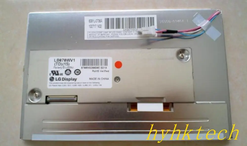 LB070WV1 TD15 7 0 дюймов ЖК дисплей экран Новый & A + Класс в наличии|Экраны| |