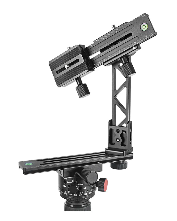 New 360 degree rotating panorama head tripod head starry sky shooting adapter with node index plate for dslr camera