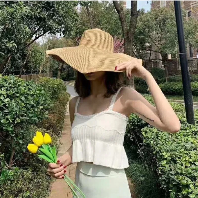 Женский сексуальный вязаный укороченный топ без рукавов женский короткий жилет