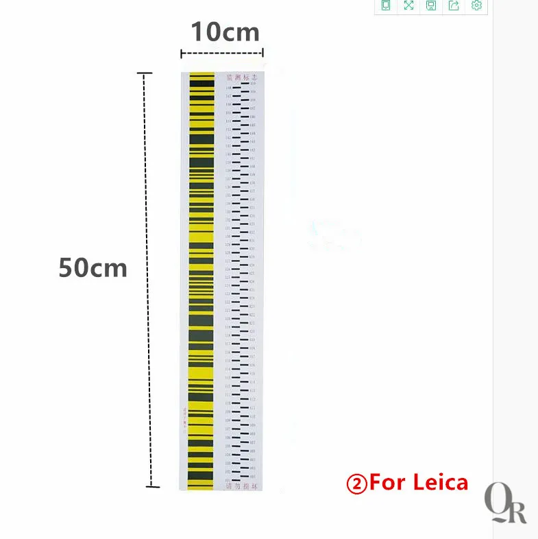 10x50cm for Leica 5 шт. набор для наблюдения наклейки 10*35 см/10*50 см для Leica& Trimble Surveying - Цвет: 10x50cm for Leica