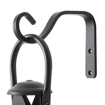 

2pcs Iron Hook Lanterns Wall Holder Flowerpot Walls Brackets Vintage Wall Hanger Delicate Wall Rack for Home Outdoor Garden