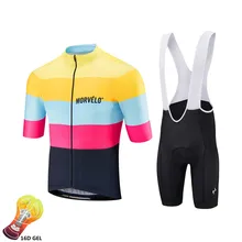 Новая профессиональная команда Morvelo Велоспорт Джерси НАБОРЫ MTB велосипед дышащие шорты Одежда Велоспорт велосипед Maillot Suit8