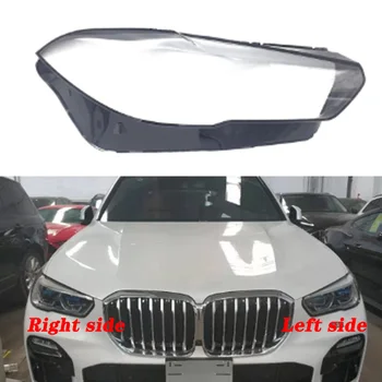 

For BMW X5 G05 2019-2020 Front headlamps cover transparent lampshade headlight shell mask Protective cover glass