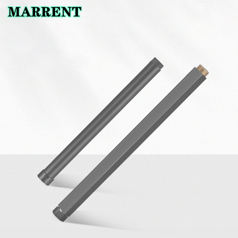 

Grey Extension Shower Tube for Bathroom Shower System Set Extension Bathroom Shower Arm of Stainless Steel Extend Shower Tube